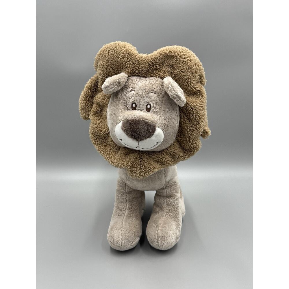 Gitzy Lion Plush Tan Brown 11” Stuffed Animal Toy